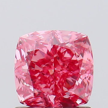 Ultimate Cushion Shape Fancy Vivid Pink Color 1.09 CT VVS2 Clarity Moissanite Diamond For Gift Ring