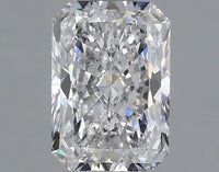 Great 1.09 CT Radiant Shape D Color SI1 Clarity Lab grown Diamond For The Still