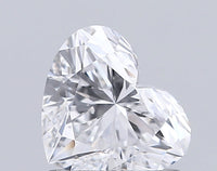 Luxurious 1.03 CT Heart Shape F Color SI1 Clarity Lab grown Diamond For Party Ring