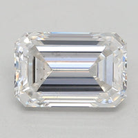 Classic 1.22 CT Emerald Shape F Color VS2 Clarity Moissanite Diamond For Wedding Ring