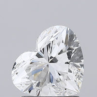 Perfect Heart Shape E Color 1.14 CT VVS2 Clarity Moissanite Diamond For Cocktail Ring