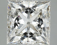 Sparkling 3.81 CT Princess Shape H Color VS1 Clarity Moissanite Diamond For Wedding Ring