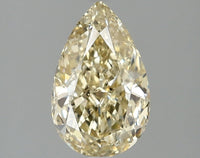 Dazzling 1.52 CT Pear Shape Fancy Yellow Color VS1 Clarity Lab Grown Diamond For Even Peace