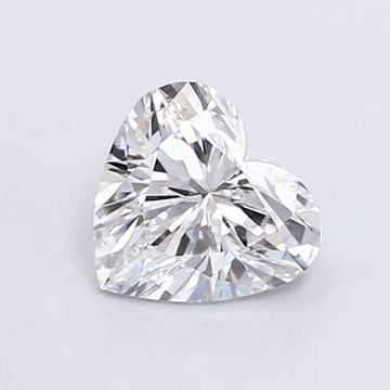 Bright Of 0.49 CT Heart Shape D Color VS1 Clarity Moissanite Diamond For With Us
