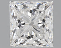 Classic VS1 Clarity 1.03 CT Princess Shape E Color Moissanite Diamond For Gift Ring
