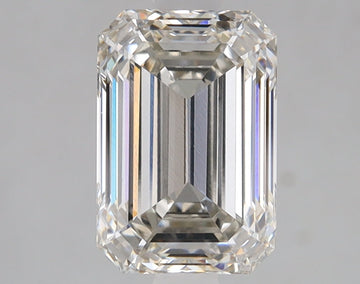 Stylish Emerald Shape J Color 2.06 CT VVS2 Clarity Moissanite Diamond For Anniversary Ring