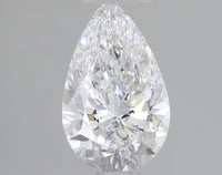 Elegant 0.94 CT Pear Shape D Color SI1 Clarity Lab Grown Diamond For the This Calm