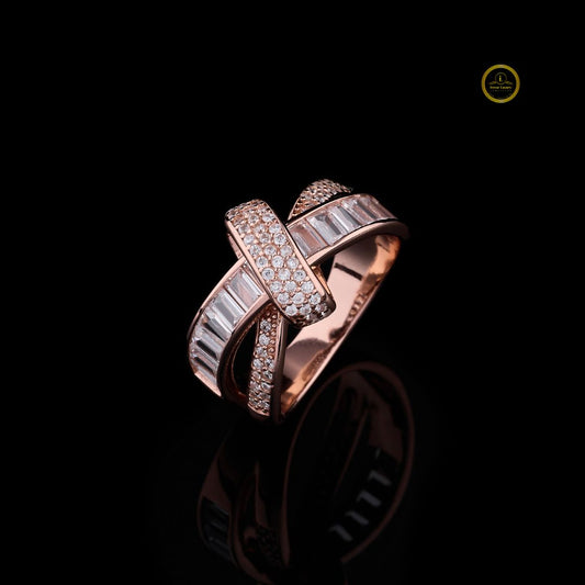 Classic Silver Bridal Ring Vintage Style  Moissanite Diamond Wedding Jewelry for Her