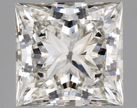 Brilliant 3.86 CT Princess Shape H Color VS1 Clarity Moissanite Diamond For Anniversary Ring