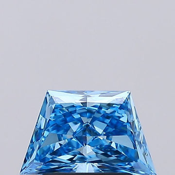 Shiny Fancy Vivid Blue Color VVS2 Clarity 1.06 CT Antique Shape Moissanite Diamond For Birthday Ring