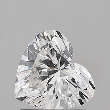 Sparkling VS1 Clarity 1.0 CT D Color Heart Shape Lab grown Diamond For Wedding Ring