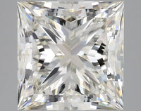 Stunning 3.71 CT Princess Shape H Color VS1 Clarity Moissanite Diamond For Birthday Ring