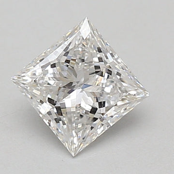 Fantastic 0.98 CT Princess Shape E Color VVS2 Clarity Lab Grown Diamond For Clear Path