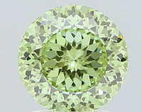 Bright 2.09 CT Antique Shape Fancy Vivid Green Color VS2 Clarity Moissanite Diamond For Cocktail Ring