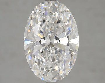 Stylish 4.05 CT Oval Shape D Color VVS1 Clarity Lab grown Diamond For Soft Truth