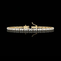 4.32 TCW Elegant Lab Grown Diamond Tennis Bracelet with Round Brilliant Cut Stones for Luxurious Sophistication By Ivevar