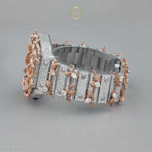 High-End Lab-Grown Diamond Custom Watch by Ivevar
