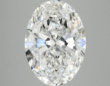 Minimalist 6.01 CT Oval Shape D Color VS1 Clarity Moissanite Diamond For Gift Ring