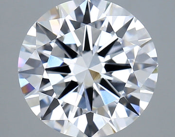 Trendy 4.03 CT Round Shape E Color VS1 Clarity Lab grown Diamond For Birthday Ring