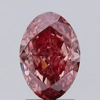 Custom luxury Of 2.01 CT Oval Shape Fancy Vivid Pink Color VS2 Clarity Moissanite Diamond For Kind Storm