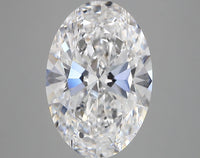 Brilliant 4.03 CT Oval Shape D Color VVS2 Clarity Lab grown Diamond For This moment