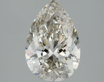 Stylish 2.41 CT Pear Shape H Color VS1 Clarity Lab grown Diamond For Birthday Ring