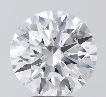Dazzling 4.05CT Round Shape E Color VVS2 Clarity Lab grown Diamond For Gift Ring