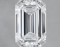 Affordable Of 6.16 CT Emerald Shape D Color VS1 Clarity Lab Grown Diamond For Birthday Gift
