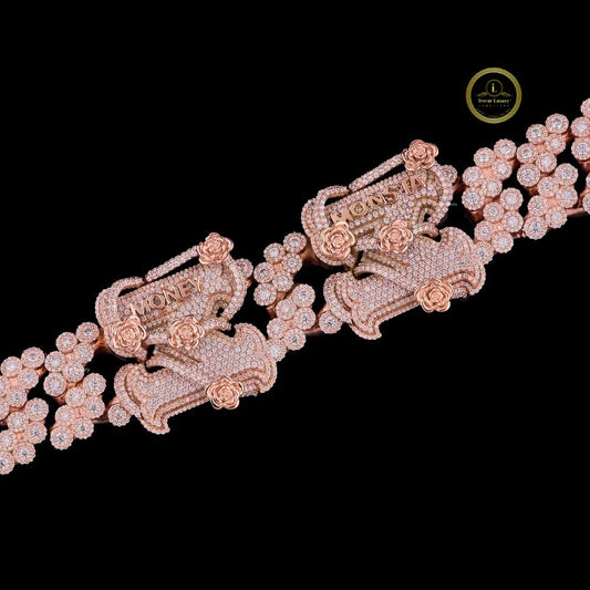 Iced Out Heavy Lab Grown Diamond Choker Necklace - view 3