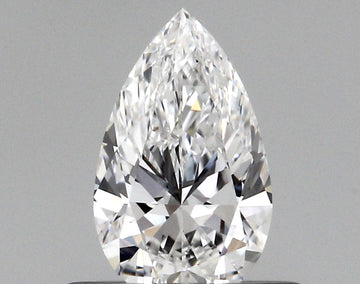 Brilliant 0.40 CT Pear Shape D Color SI1 Clarity Lab Grown Diamond For the Calm Eyes