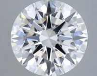 Minimalist 5.02 CT Round Shape E Color VVS2 Clarity Lab grown Diamond For Wedding Ring