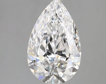 Stunning 3.03 CT Pear Shape D Color VS1 Clarity Moissanite Diamond For Birthday Ring