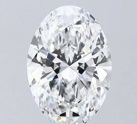 Bright 3.07 CT Oval Shape D Color VS1 Clarity Moissanite Diamond For Birthday Surprise Ring
