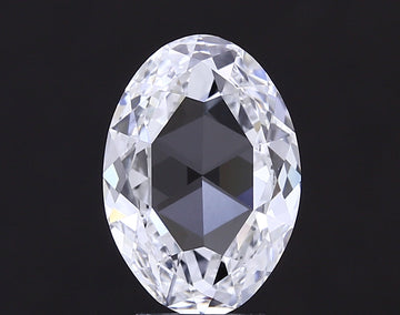 Custom Luxury 3.04 CT Rose Cut Shape D Color VVS2 Clarity Moissanite Diamond For Special One Ring