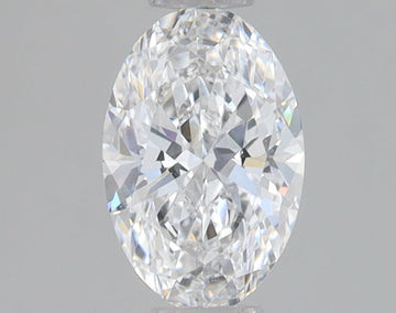 Stylish 0.80 CT Oval Shape D Color VS1 Clarity Lab Grown Diamond For Anniversary Ring