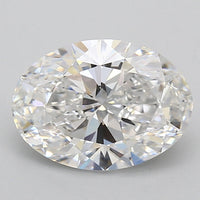 Stunning 3.02 CT Oval Shape D Color VVS1 Clarity Lab grown Diamond For This Moment