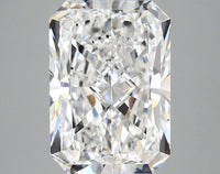 Stylish 5.02 CT Radiant Shape D Color SI1 Clarity Lab grown Diamond For No Rush