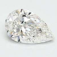 Trendy 0.91 CT Pear Shape D Color VS1 Clarity Lab Grown Diamond For Soft Tomorrows