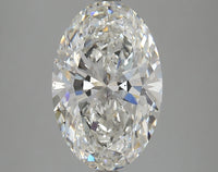Perfect 4.20 CT Oval Shape G Color SI1 Clarity Lab grown Diamond For Gift Ring