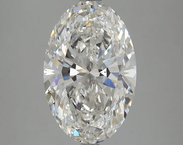 Perfect 4.20 CT Oval Shape G Color SI1 Clarity Lab grown Diamond For Gift Ring