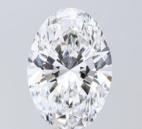 Hot Selling 3.50 CT Oval Shape D Color VS1 Clarity Lab Grown Diamond For Birthday Ring