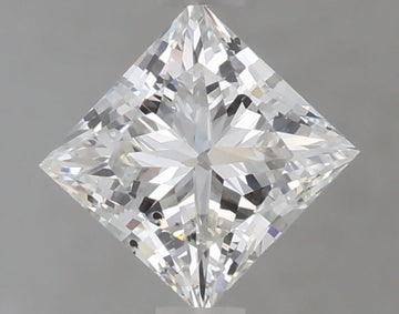 Stylish F Color SI1 Clarity 1.01 CT Princess Shape Moissanite Diamond For Birthday Ring