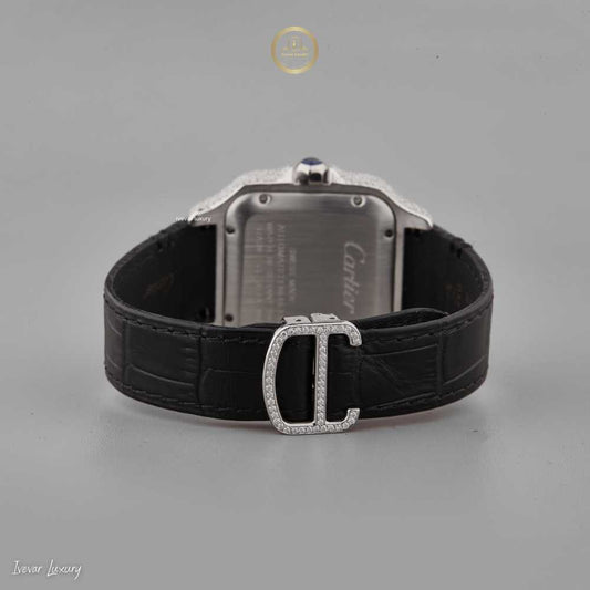 Shining Bright: Ivevar’s Fully Iced-Out Lab Diamond Watch