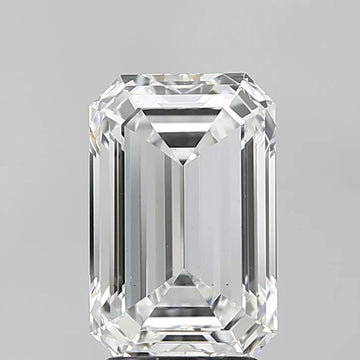 Sparkling Of 3.01 CT Emerald Shape D Color VS1 Clarity Moissanite Diamond For Cocktail Shine