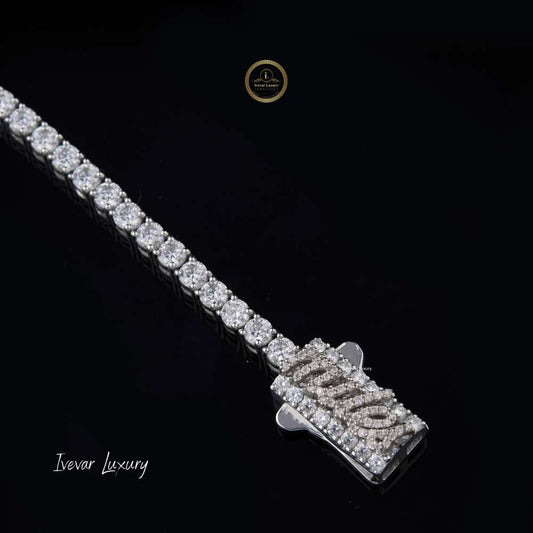 Exclusive Bespoke Lab-Grown Diamond Bracelet Custom Design by Ivevar