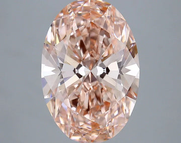 Premium 5.03 CT Oval Shape Fancy Vivid Pink Color VVS2 Clarity Moissanite Diamond For Custom Ring