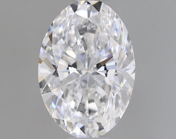 Luxury 0.53 CT Oval Shape D Color VS1 Clarity Lab Grown Diamond For Birthday Shine