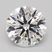 Stylish 2.02 CT Round Shape D Color VS1 Clarity Moissanite Diamond For Birthday Ring