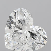 Stunning Of 3.03 CT Heart Shape D Color VS1 Clarity Lab Grown Diamond For This Moment