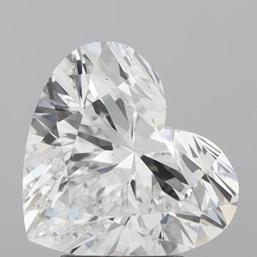 Stunning Of 3.03 CT Heart Shape D Color VS1 Clarity Lab Grown Diamond For This Moment